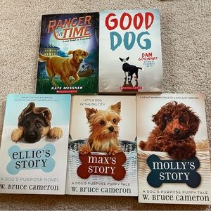 Dog Book Bundle 5 Kids Dog Books